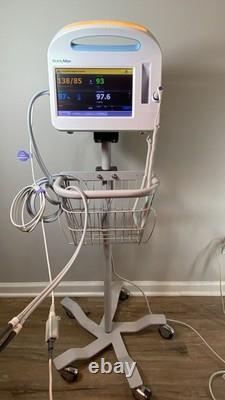 Welch Allyn Vital Sign Monitor 6000 Series with accessories new battery & stand