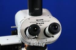 Wild Makroskop M420 inkl. Fototubus, Kreuztisch und Beleuchtung