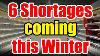 Winter Shortages Coming Be Prepared And Stock Up While You Can