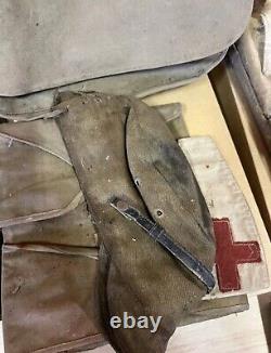 Worldwar2 imperial japanese army combat medic equipment set cap uniform etc