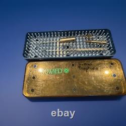 Xomed Medtronic Sinus Trephine Instrument Set In Case Free Shipping