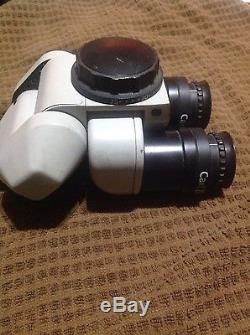 ZEISS OPMI SURGICAL MICROSCOPE adjustable angle head f=170 with 10 x eyepieces