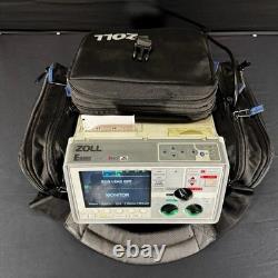 ZOLL E-SERIES 12 Lead Defibrillator Monitor with Travel Case and Accessories/cable