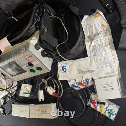 ZOLL E-SERIES 12 Lead Defibrillator Monitor with Travel Case and Accessories/cable