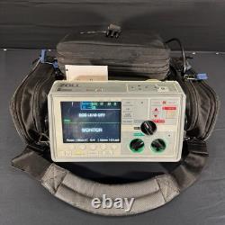 ZOLL E-SERIES 12 Lead Defibrillator Monitor with Travel Case and Accessories/cable