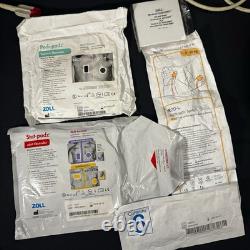 ZOLL E-SERIES 12 Lead Defibrillator Monitor with Travel Case and Accessories/cable