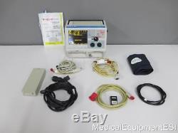 ZOLL M Series BiPhasic 3 lead ECG SpO2 NIBP Adult Pads AED ALS Pacing Rough