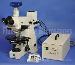 Zeiss AxioPlan Upright Fluorescence Phase Contrast Microscope Sold As-Is