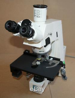 Zeiss Mikroskop Microscope Axioskop + Trinokulartubus + Plan-Neofluar Objektive