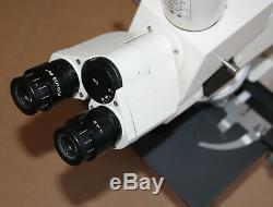 Zeiss Mikroskop Microscope Axioskop + Trinokulartubus + Plan-Neofluar Objektive