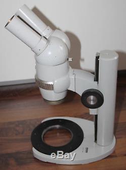 Zeiss Mikroskop Microscope Stereomikroskop mit Stativ