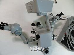 Zeiss Opmi 6-CFC Surgical Microscope head with XY 3 Binoculars ophthalmology