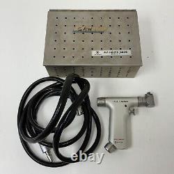 Zimmer Hall 5044-02 Surgical Oscillator, 5052-10 Cord, & Sterilization Case