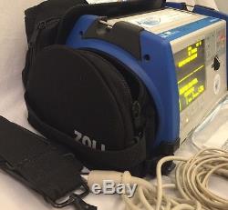 Zoll M Series Biphasic 200 Joules Max Defib Xtreme Pack II case ECG Pads AED
