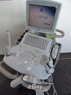 Zonare Z. One Ultrasound Complete with 3 Probes & Scan Engine No GE Logiq Sonosite